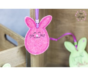 Stickdatei ITH - Anhänger Hasen Eier Ostern